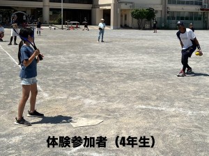 体験参加者(4年) 体験参加者(4年)
